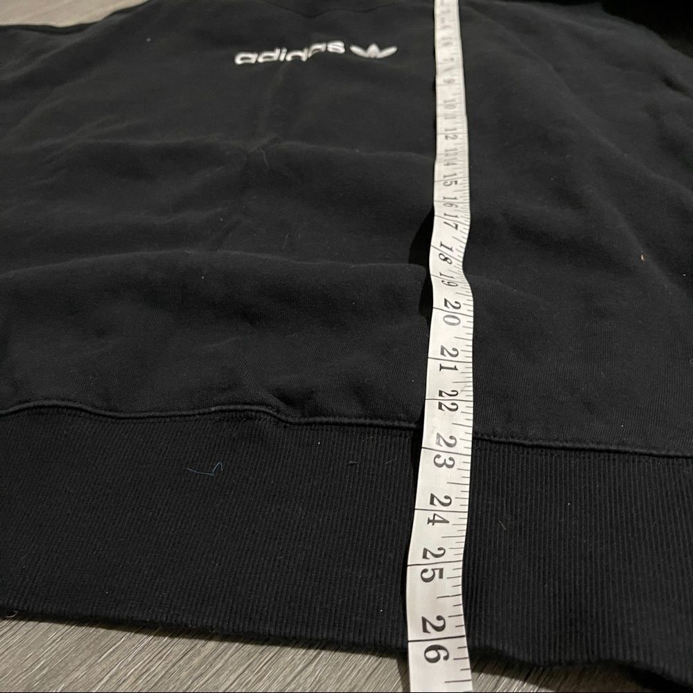 ADIDAS ORIGINALS Coeeze Fleece Sweatshirt In Black - Size S - Picture 10 of 15